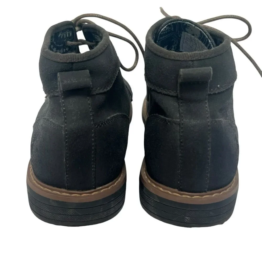 Penguin Munsingwear Gray Monty Chukka Leather Boots Size 9.5